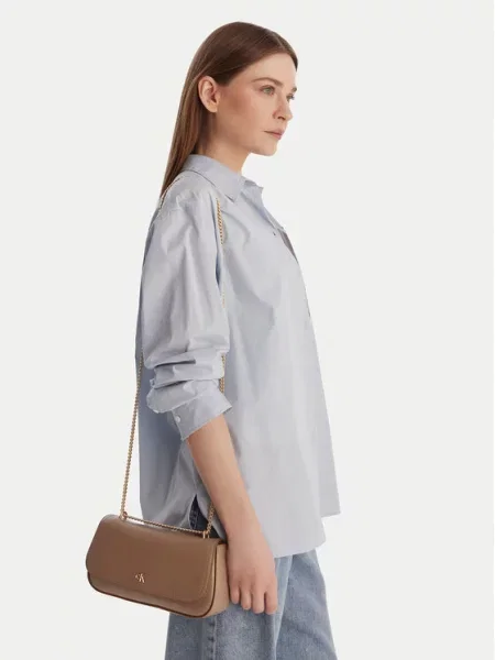 Torebka Calvin Klein beżowa