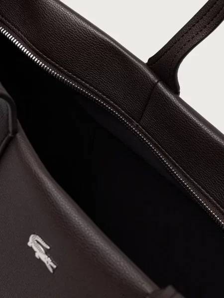 Műbőr shopper táska Lacoste barna