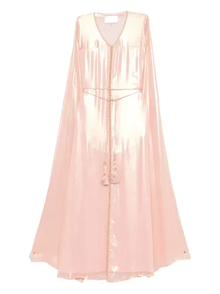Rochie maxi Reem Al Dhaheri lungă roz