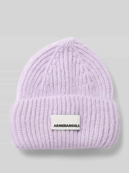 Czapka z mieszanki moheru z dodatkiem wełny model MOHAIR' Armedangels