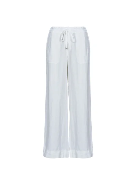 Lauren Ralph Lauren Nohavice JOVONIE-WIDE LEG-PANT' biela