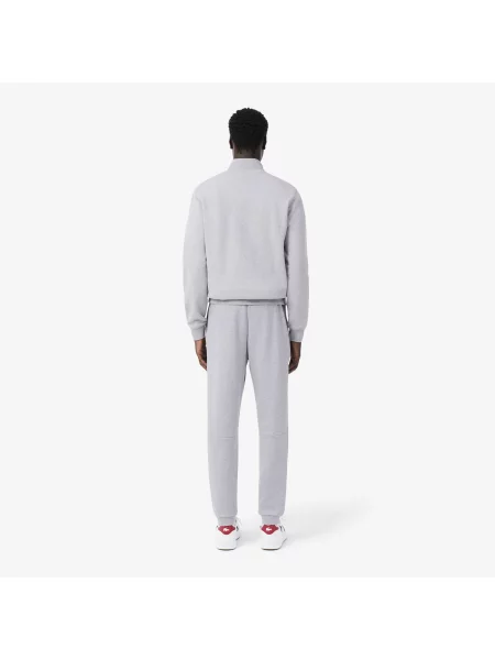 Lacoste Spodnie Dresowe Ze Zwężanymi Nogawkami szary