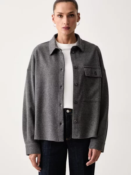 Weekend Max Mara cămașă pentru femei WKDAGIATE gri