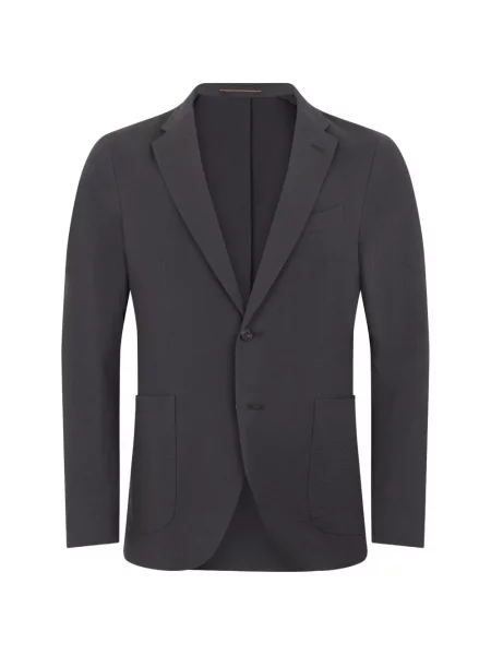 Sacou Slowear cu un singur rând de nasturi gri