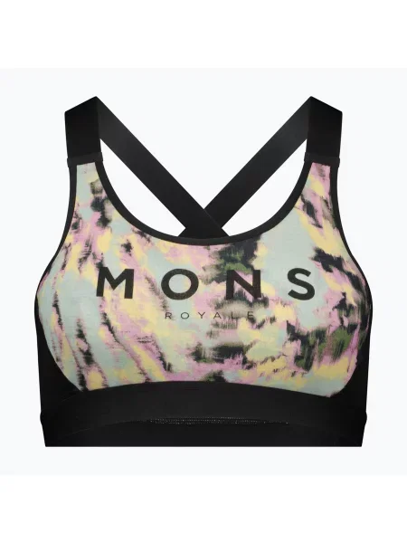 Mons Royale Stella Merino X-Back термо сутиен черен