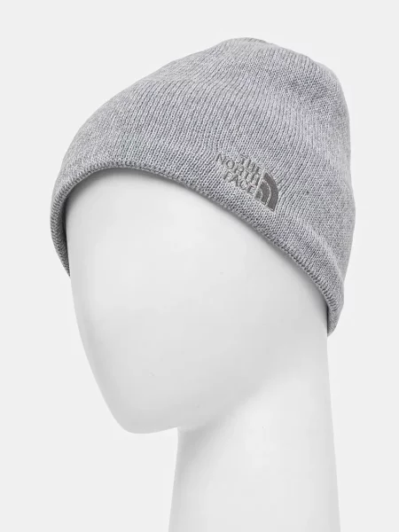 Kapa s primesjo volne The North Face Jim Beanie siva