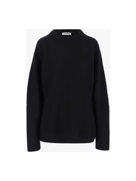 Sweter Jil Sander wełniany czarny