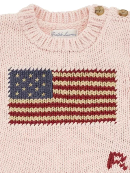 Dětské svetr Polo Ralph Lauren růžový