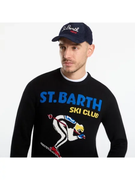 Пуловер Saint Barth Heron C Sweater SB Ski Club Stylized L