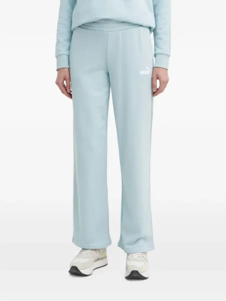 Pantaloni Puma cu imagine alergare albastru