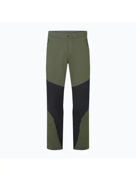 Softshellové kalhoty Rab Torque army zelené