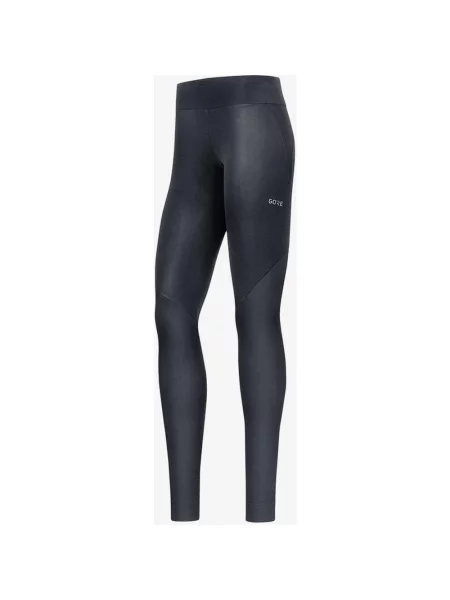 Długie rajstopy Gore Wear R3 Partial Windstopper L czarne