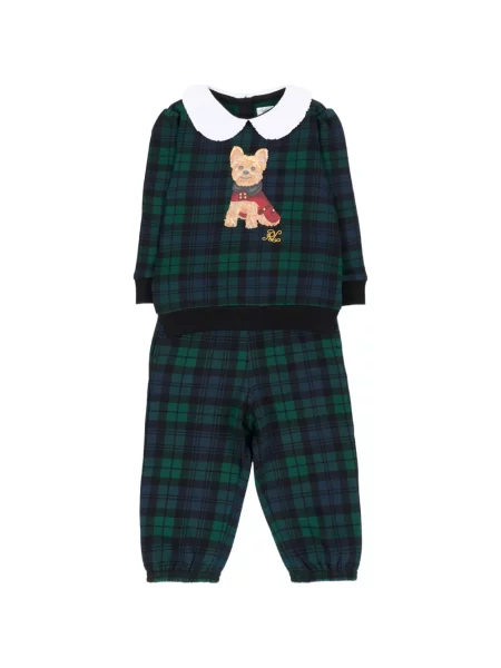 Dětské kalhoty Polo Ralph Lauren zelené