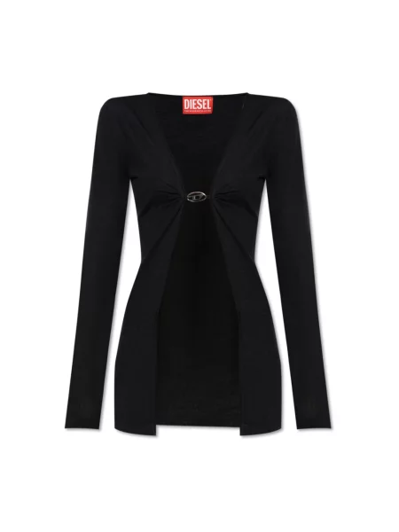 Kardigan Diesel wełniany niebieski