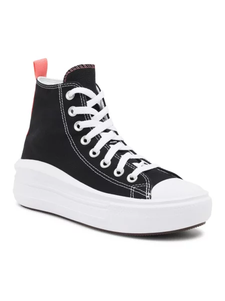 Sneakersy Converse Chuck Taylor All Star na platformie białe
