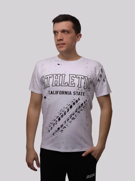 Футболка STREAM віскоза/поліестер білий