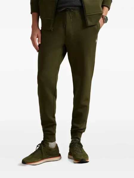 Μικρός κασκέτο Polo Ralph Lauren με χαμηλή μέση υφαίνω διαγωνίως πράσινο
