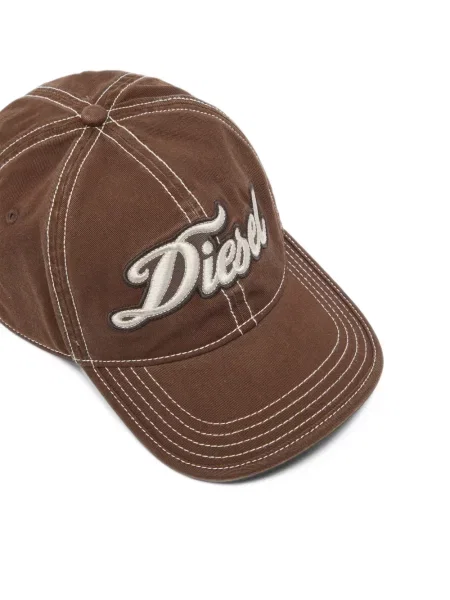 Κασκέτο Diesel καφέ