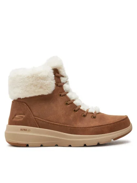 Skechers Botine Glacial Ultra Wonderland maro