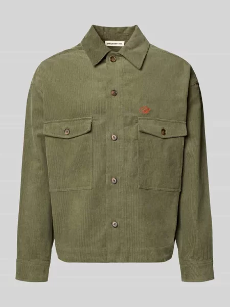 Kurtka koszulowa z listwą guzikową Prohibited