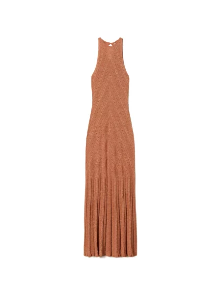 Rochie maxi Twinset roz