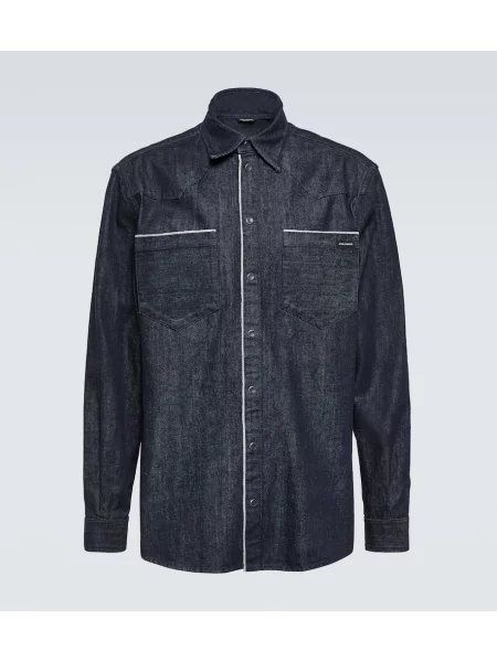 Kavbojska srajca Dolce&gabbana črna