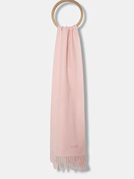 Moschino kratki šal za muškarce od merino vune