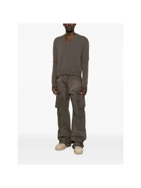 Jeansy Rick Owens szare