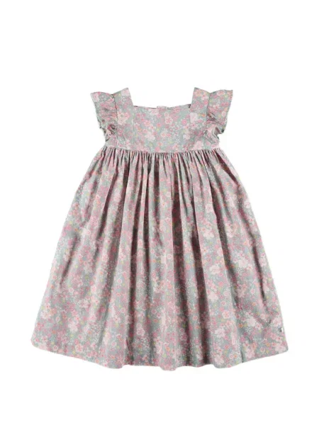 Sukienka dziecięca Petit Bateau niebieska