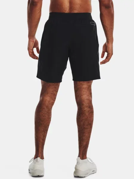 Pánske šortky Under Armour Unstoppable black/black biela