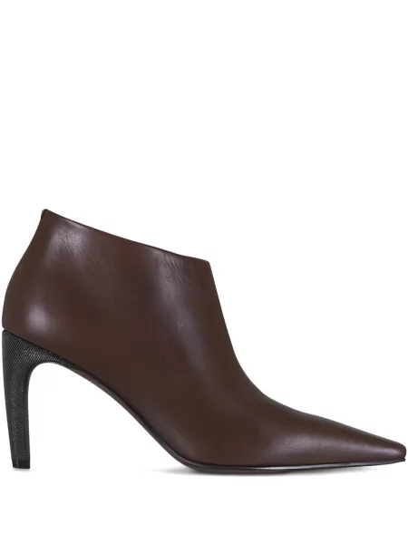 Botine Brunello Cucinelli din piele maro