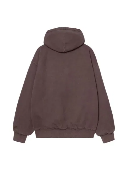 Bluza rozpinana Carhartt Wip brązowa