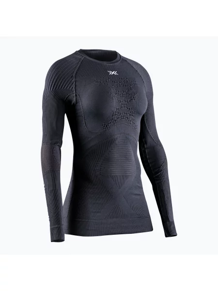 Termo tričko longsleeve X-Bionic Energy Accumulator opal black/arctic white bílé