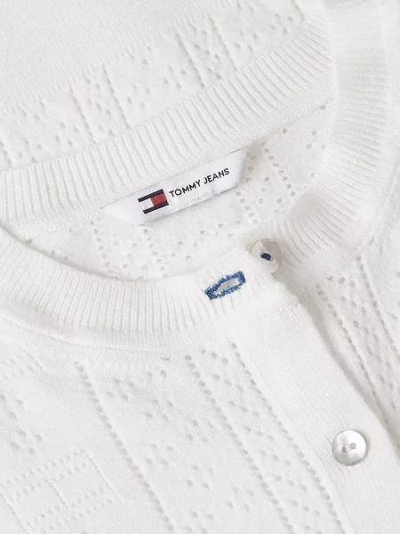 Кардиган Tommy Jeans белый