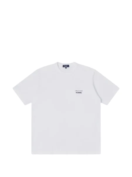 Tricou Comme Des Garçons Homme cu imagine alb