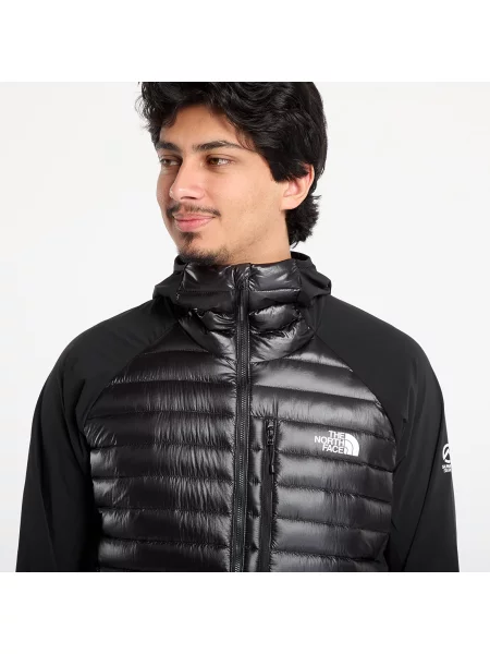 Kurtka hybrydowa The North Face Summit Breithorn Lt Hybrid Hoodie black czarna