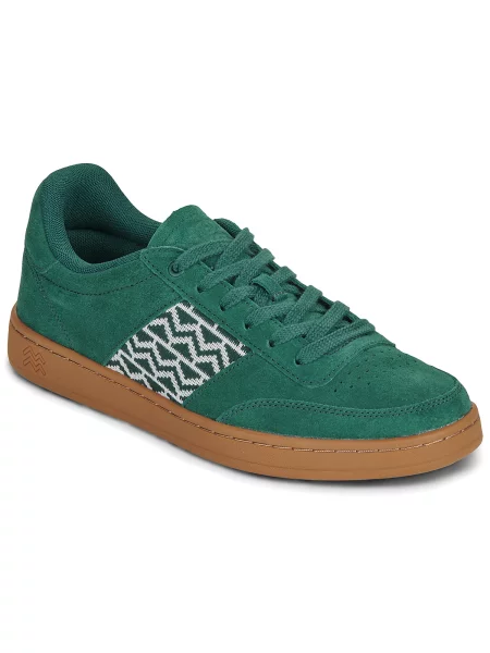 Pantofi N'go din piele de căprioară verde