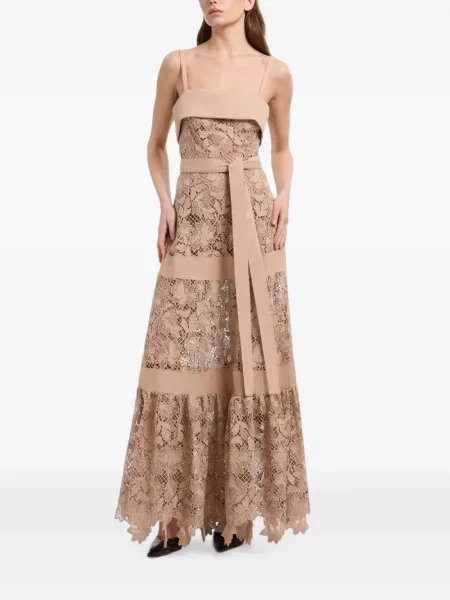 Rochie maxi Elie Saab din dantelă