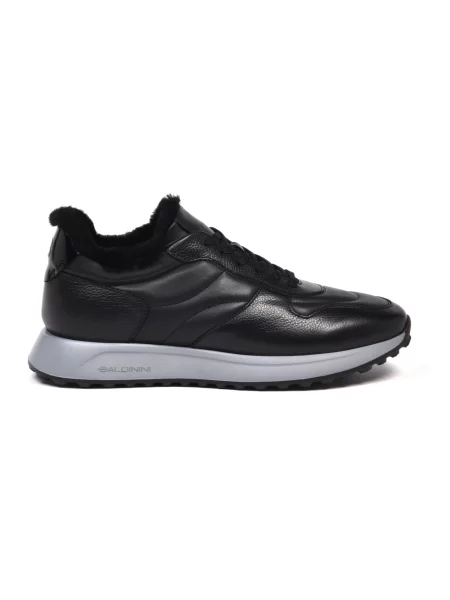 Sneakersy Baldinini skórzane czarne