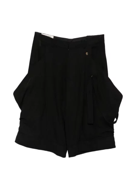 Pantaloni Jiyongkim drapate negru