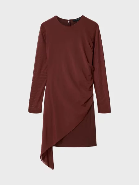 Сукня Allsaints коричнева
