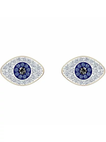 Kolczyki Swarovski niebieskie