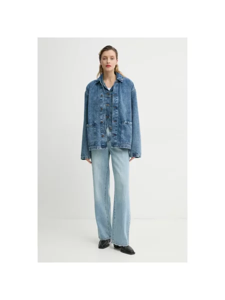 Kamizelka jeansowa Levi's niebieska