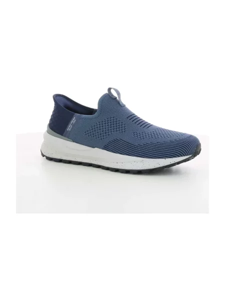 Sneakersy Skechers niebieskie