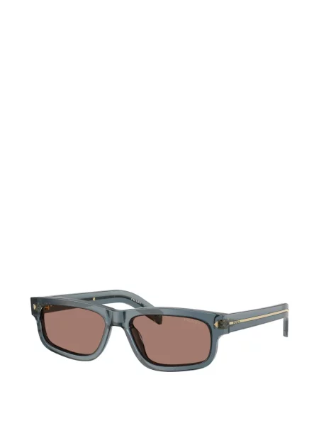 Ochelari de soare dreptunghiulari Prada Eyewear albastru