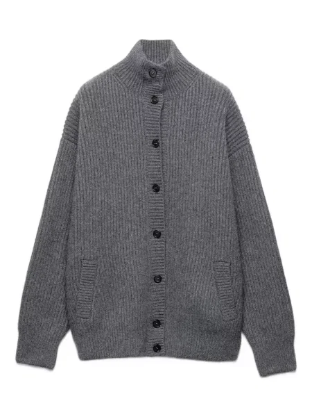 Cardigan Prada din cașmir gri
