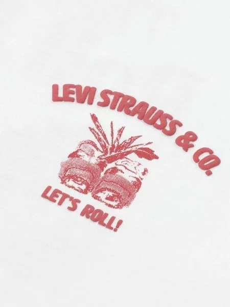 Koszulka dziecięca Levi's biała