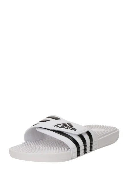 ADIDAS PERFORMANCE Flip-flops Adissage negru alb