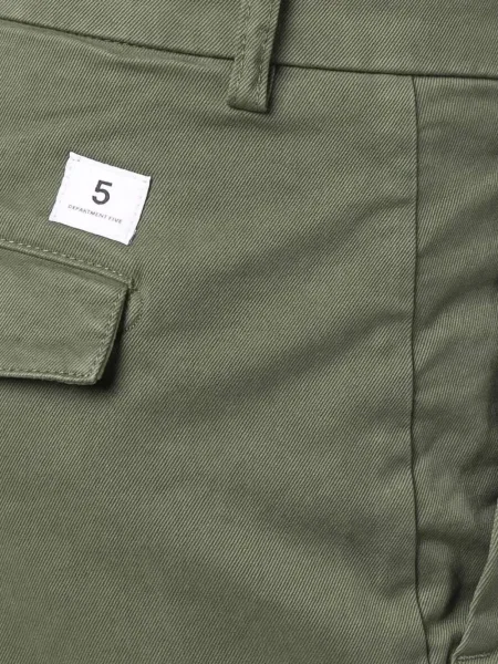 Chino панталони Department 5 изрязани зелено