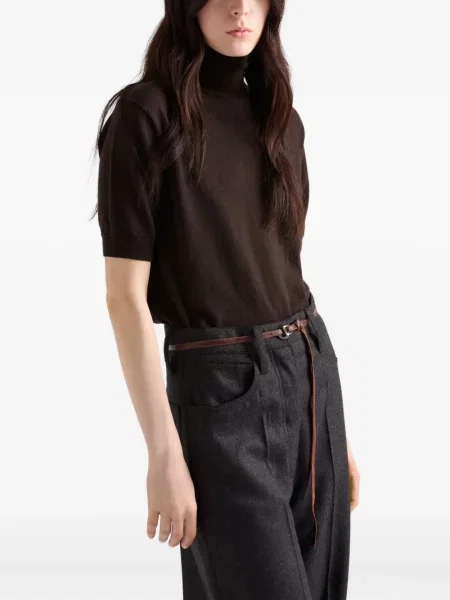 Tricou Prada maro